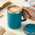 Fancy Stainless Steel coffee cup matte Finish & Travel mug unisex 400ml
